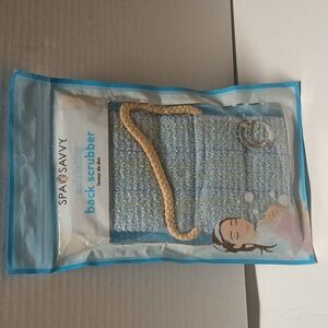 Spa SAVVY BACK  exfoliating SCRUBBER NWT